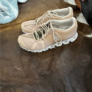 On cloud running shoes